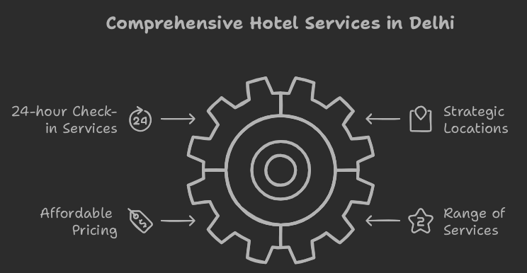 24 Hours Check in Hotels in Delhi Airport