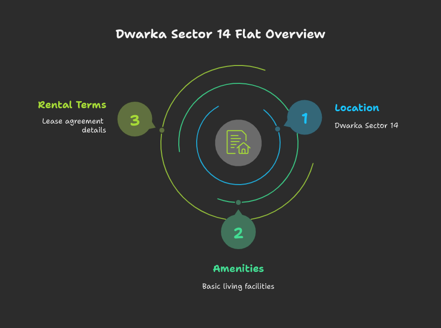 1 bhk flat for rent in dwarka sector 14