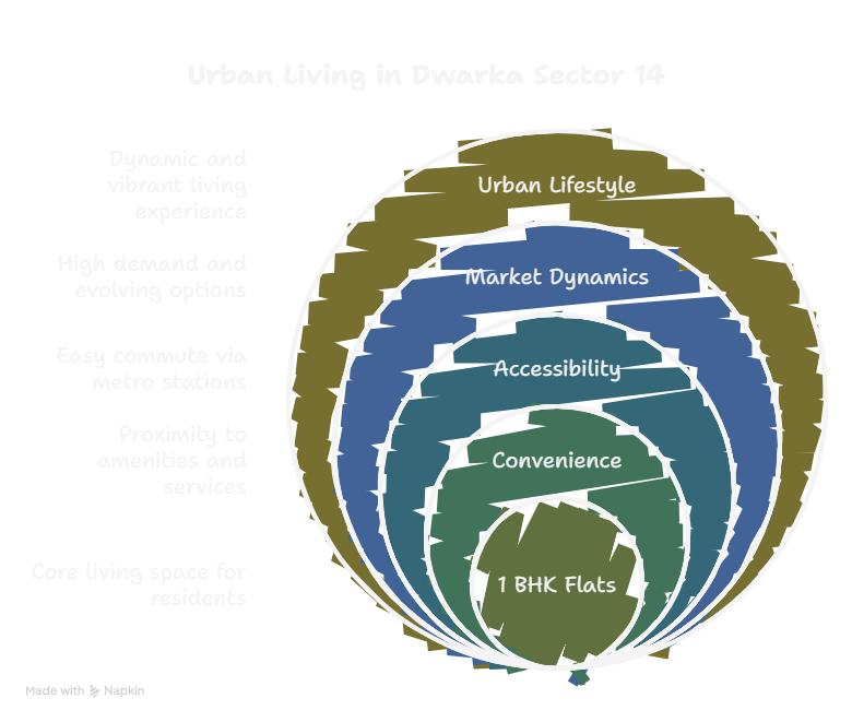 Overview of 1 BHK Flats for Rent in Dwarka Sector 14