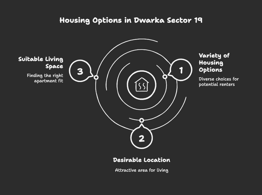 dwarka sector 19 flats for rent